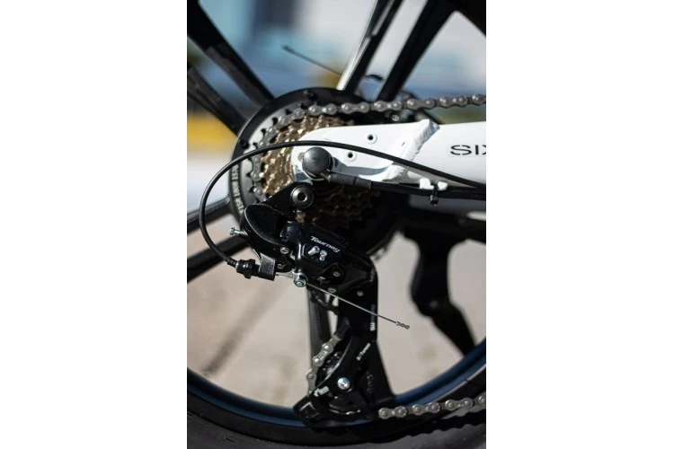 E-BIKE PLEGABLE SIX BIKES FAT SPORT ESB-66 BLANCO 4 E-BIKE PLEGABLE SIX BIKES FAT SPORT ESB-66 BLANCO - Imagen 4