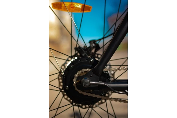 E-BIKE URBANA SIX BIKES FAT ESB-68 FALCON NEGRO MATE 4 E-BIKE URBANA SIX BIKES FAT ESB-68 FALCON NEGRO MATE - Imagen 4