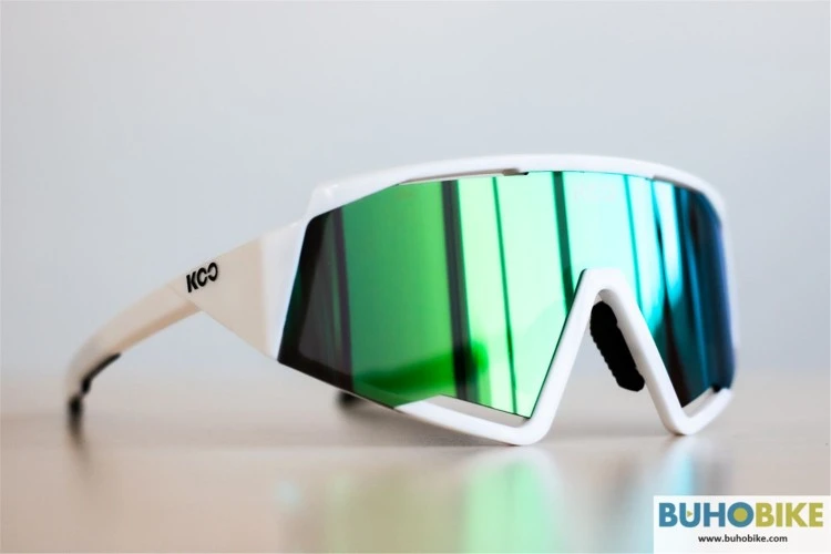 GAFAS CICLISMO KOO SPECTRO BLANCAS LENTE GREEN MIRROR 1 GAFAS CICLISMO KOO SPECTRO BLANCAS LENTE GREEN MIRROR